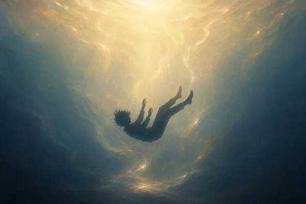 Falling into Water in a Dream — Shock, Surrender, or Something Deeper?