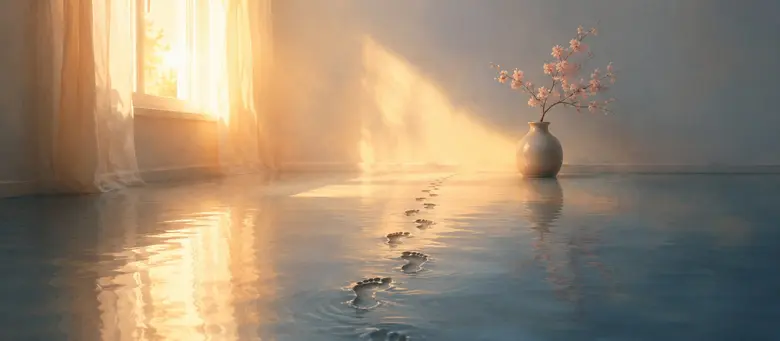 Water on the Floor in a Dream: Spreading Feelings and Daily Life