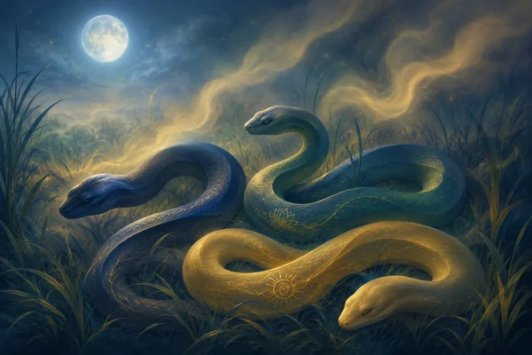Many Snakes Dream Meaning: Overwhelm, Hidden Tension, and Change