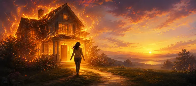 Dream About Escaping a Burning House: Leaving Stress Behind