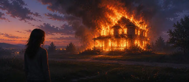 Watching a House Burn in a Dream: Change Happening Around You